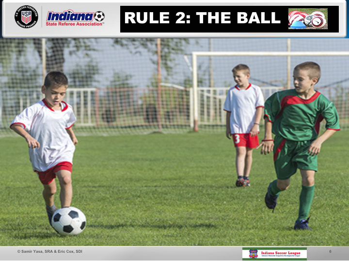 Rule 2 The Ball