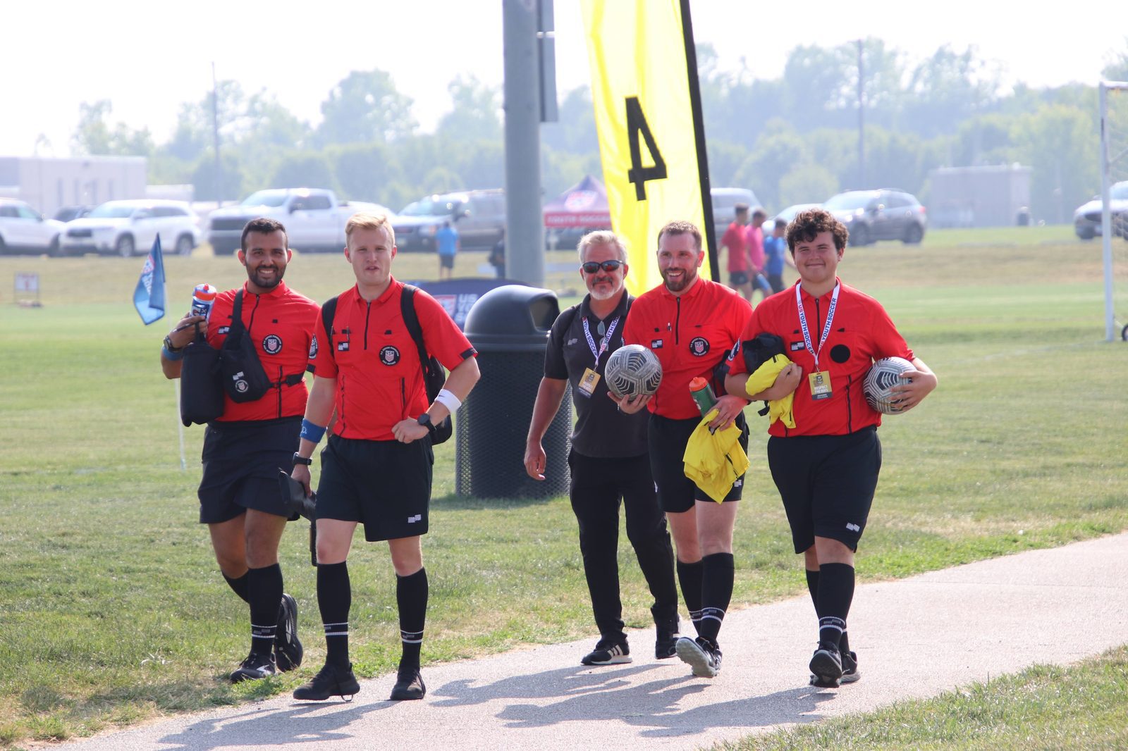 Indiana referees at Regionals