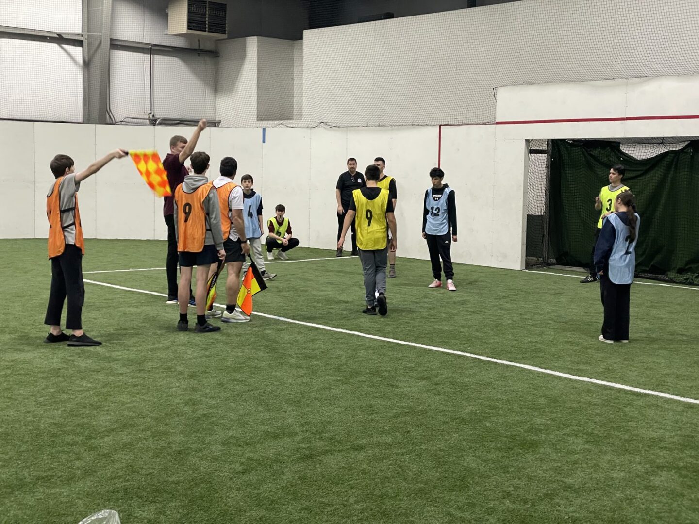 On-field training for new referees